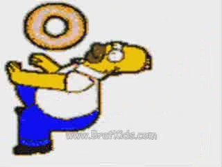 Homer from The Simpsons - by BRAT KIDS