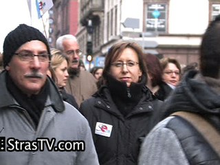 Manif des profs à Strasbourg