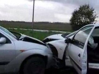 Férin : collision entre deux voitures