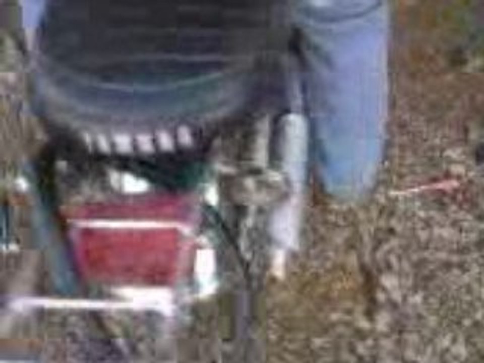 Cornet doppler sur un chappy