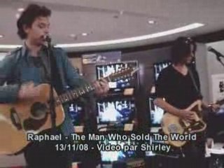 Raphael the man who sold the world cover david bowie
