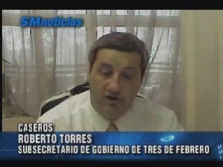 Roberto torres Subsecretario de Gobierno de Tres de Febrero