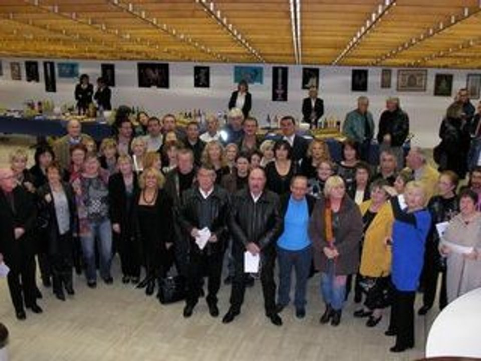AGDE - 2008 - Cérémonie de remise de médailles du travail au Palais des Congrès du CAP D'AGDE