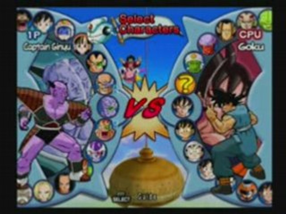 Dragon Ball Z Infinite World Personnages + Costumes