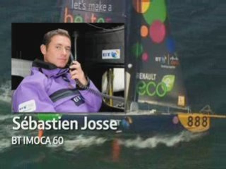 Voile Vendée Globe 2008 Jour 10: Audio de Sébastien Josse