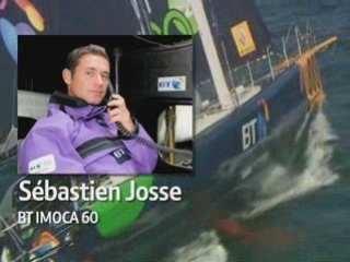 Voile Vendée Globe 2008 Jour 11: Audio avec Sébastien Josse
