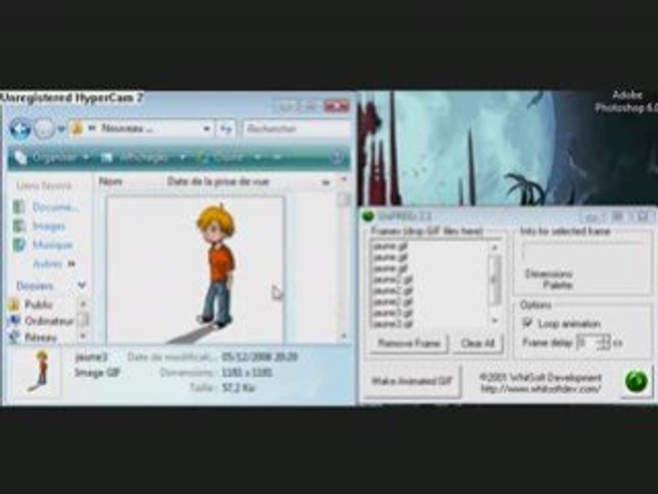 Comment faire une animation