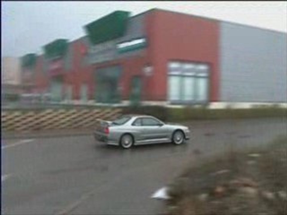 Mes premières déconade en skyline R34