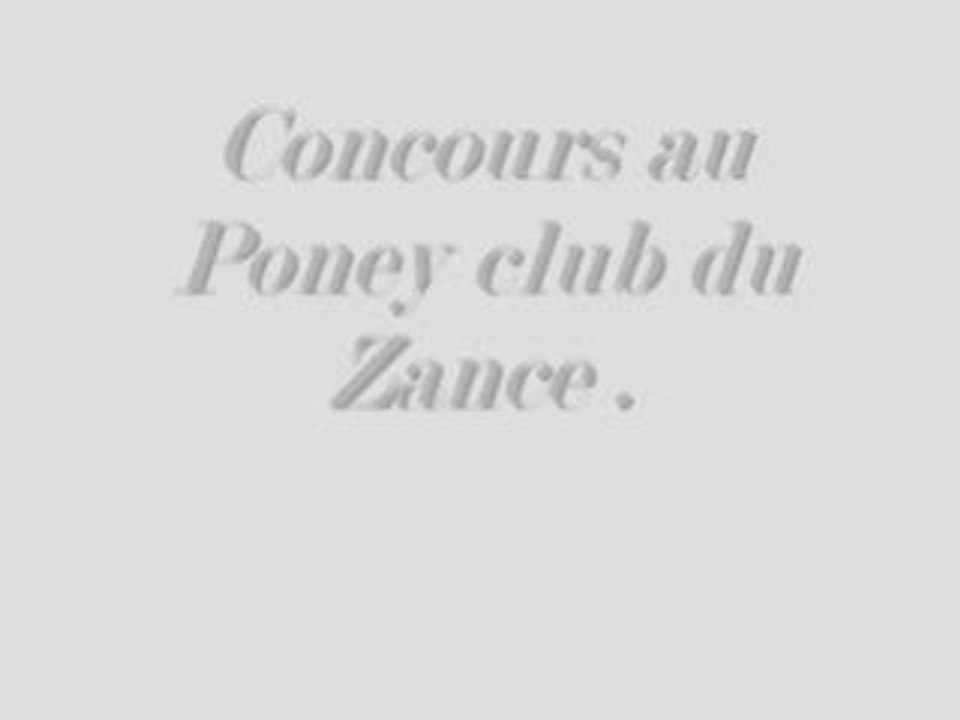 Concours Zance ( emma phoenix , Louise Quakou )