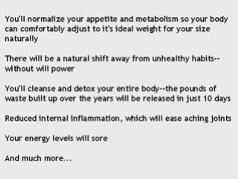 Discover The Secrets Of The 10 Day Detox Cleanse!