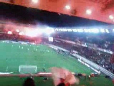 Psg lyon debut match tifo et pauleta