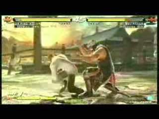 Tekken 6: Maddog-Jin (Hwoarang) vs Kingbaksa (King)