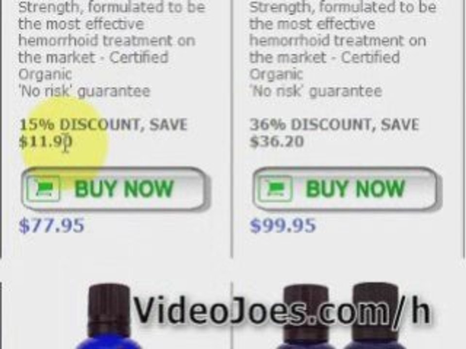 Hemorrhoid Treatment Hemorrhoids