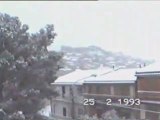 San Fratello ( ME ) nevicate storiche