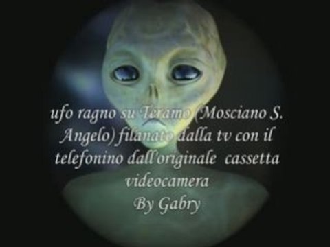 Ufo ragno sui cieli di Teramo (Mosciano S. Angelo)