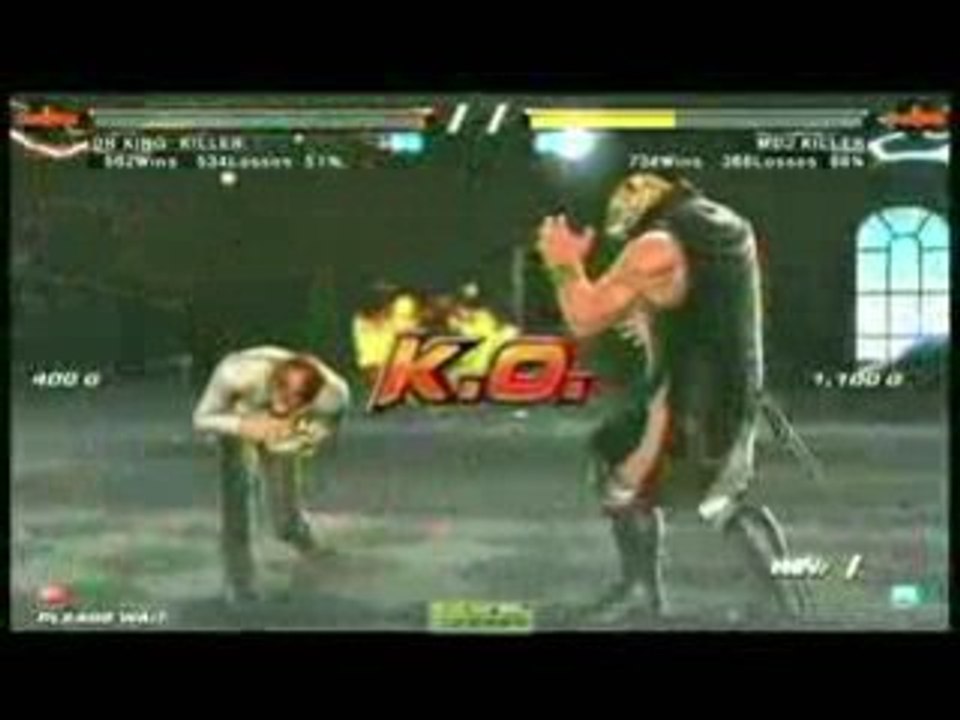 Tekken6 : Maddog-Jin (Hwo) Vs Kingbaksa (Kin) 3
