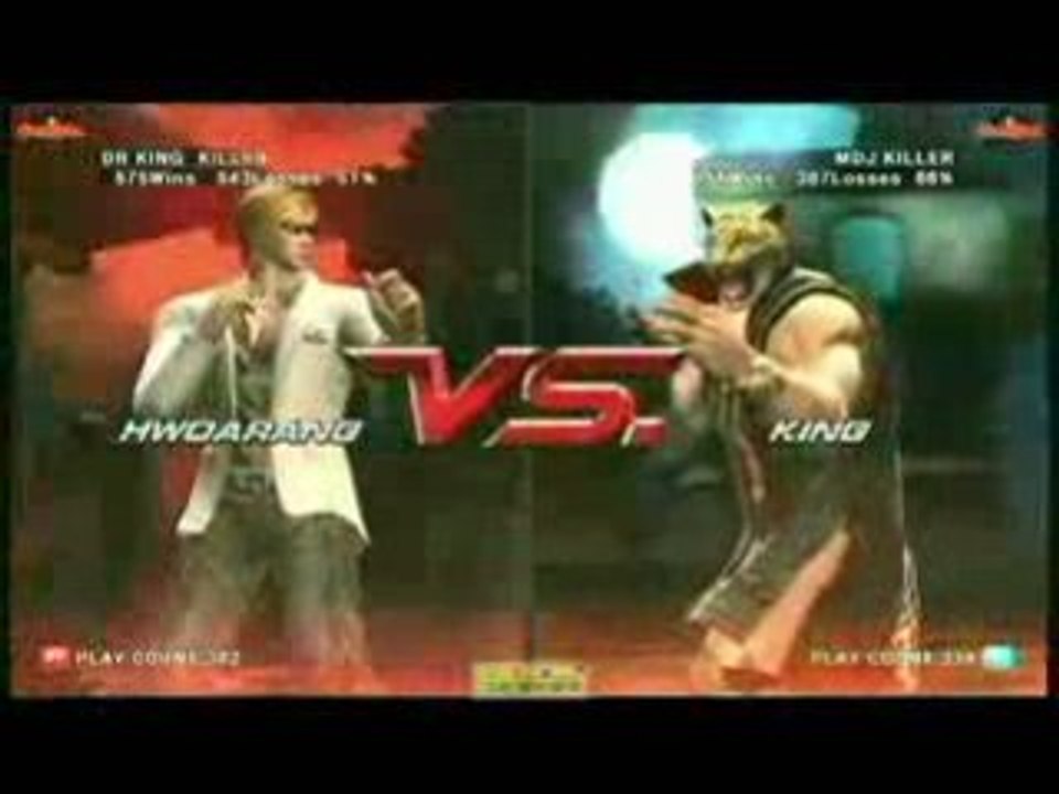 Tekken6 : Maddog-Jin (Hwo) Vs Kingbaksa (Kin) 3