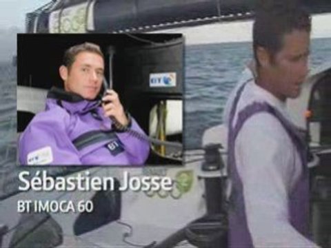 Voile Vendée Globe 2008 Jour 06: Audio avec Sébastien Josse