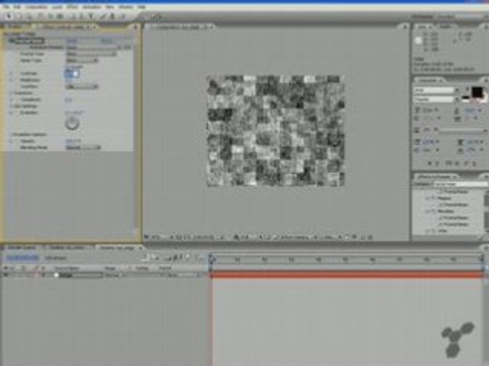 Tutoriel, créer une neige TV
