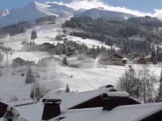 Neige à La Clusaz