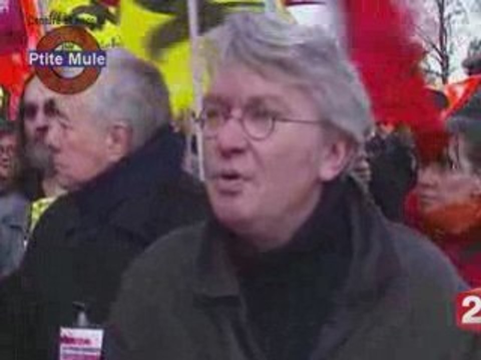 Les postiers manifestent contre la privatisation