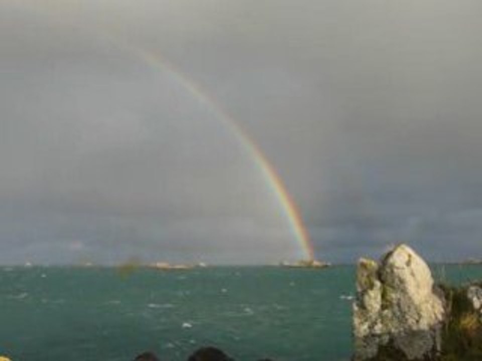 Arc-en-ciel sur Pors Even