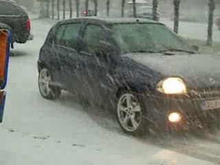 video qui tombe la neige