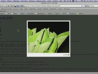 Tutoriel lightbox avec dreamweaver