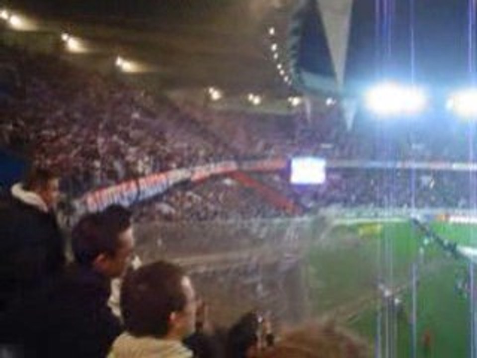 Match PSG - OL Hymne parisien