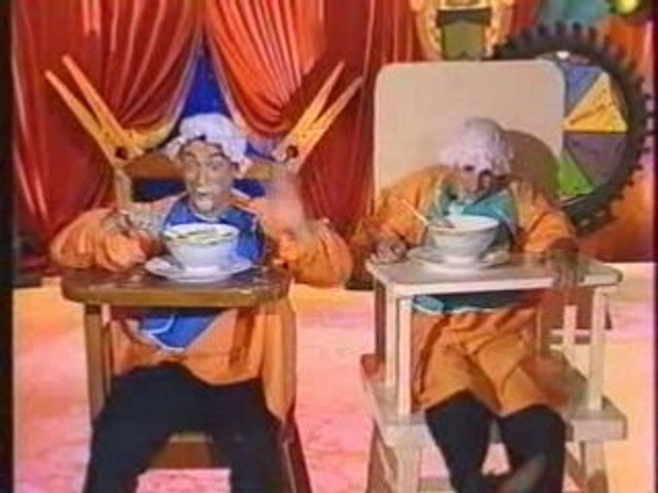 Drole de jeu Gerard Vives et Lagaf en bébé