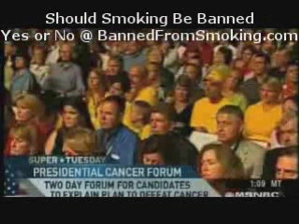 Mike Huckabee Wants Nationwide Smoking Ban