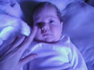 Alice wakes up and smiles =)