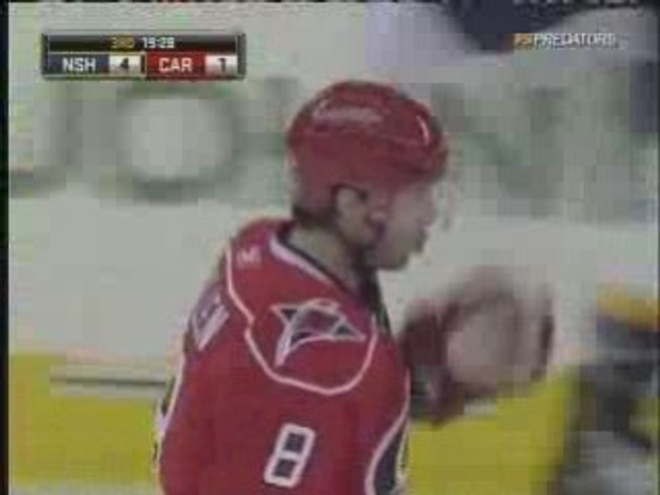 Hurricanes - Predators Highlights (11/23/08)