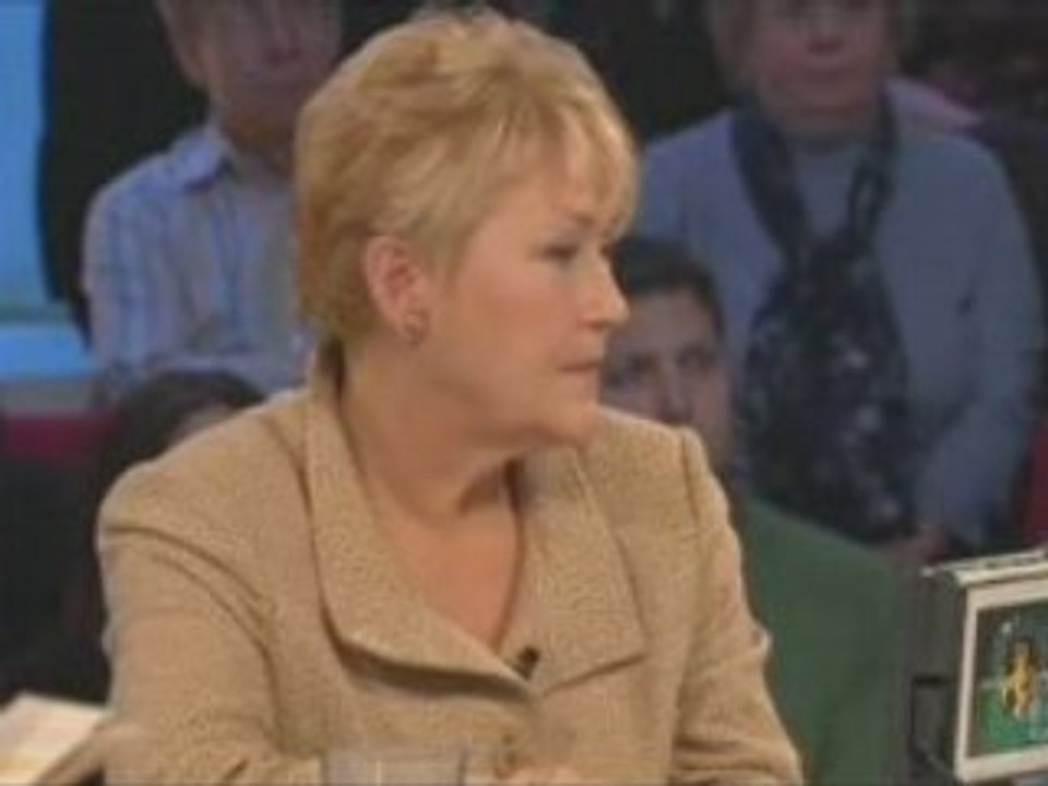 Michelle Blanc passage à Tout le monde en parle