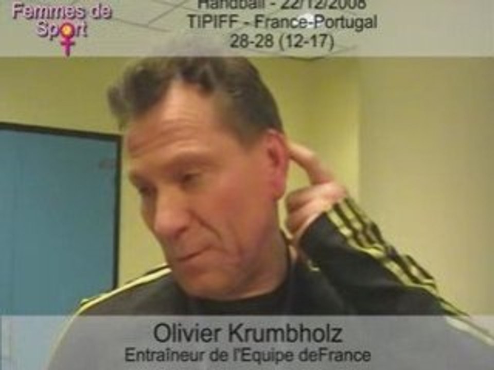 Tipiff 2008 - Réaction après France-Portugal