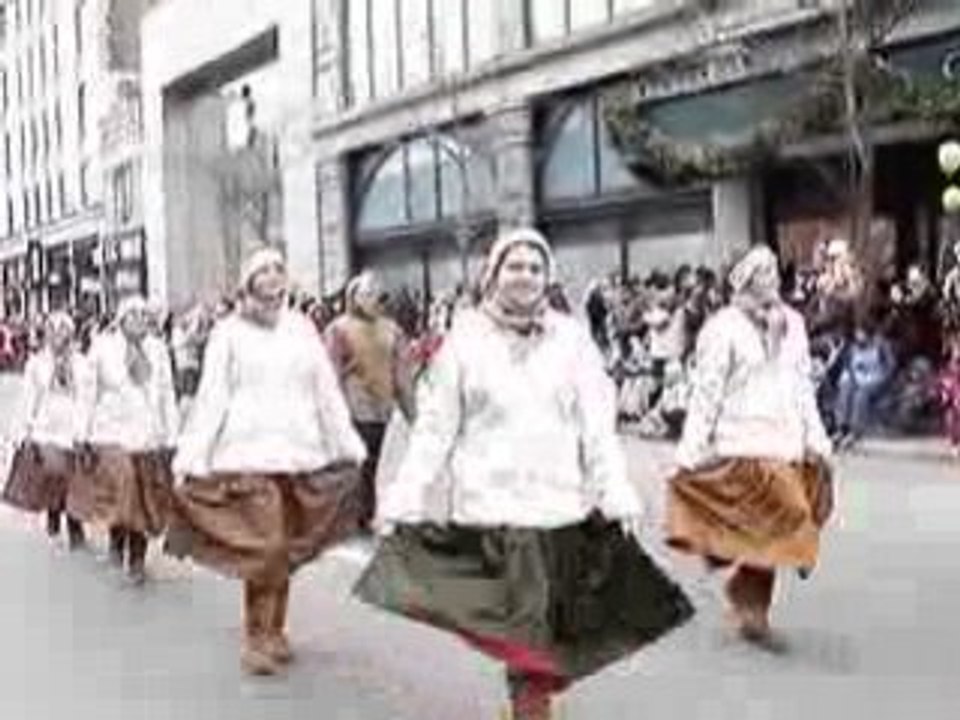 Defile pere noel  Montreal 2008