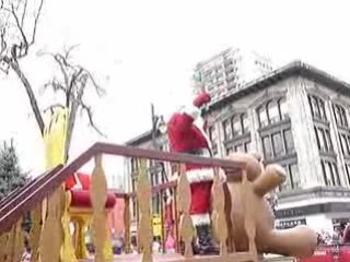 Defile pere noel  Montreal 2008