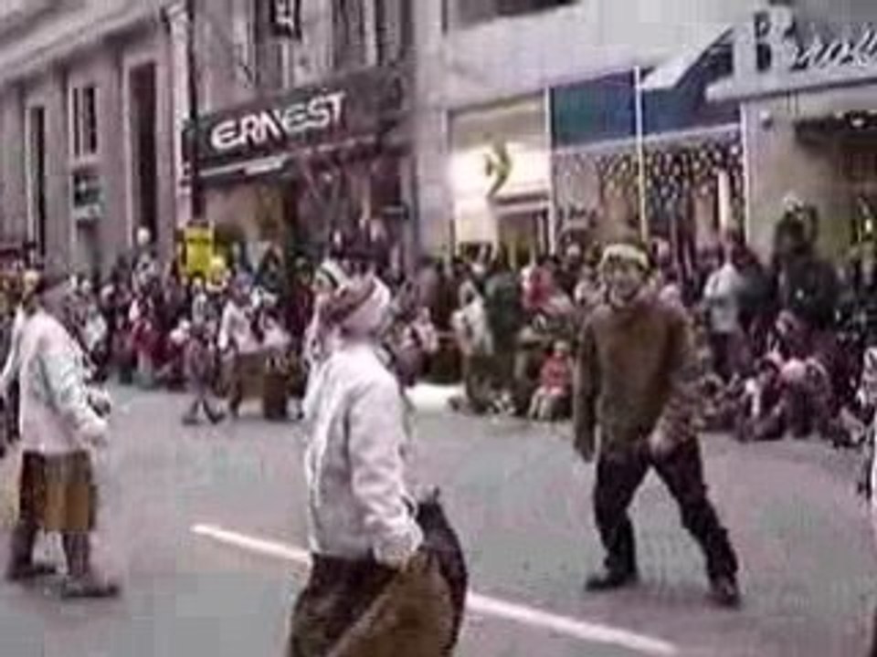 Defile pere noel  Montreal 2008