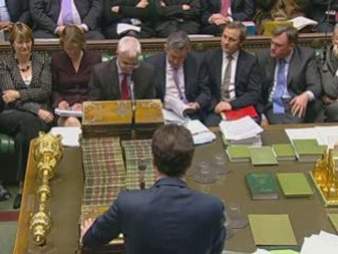 Shadow Chancellor George Osborne on Pre-Budget Report