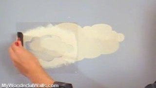 Painting a Nursery - Kids Wall Murals – Easy Cloud Painting