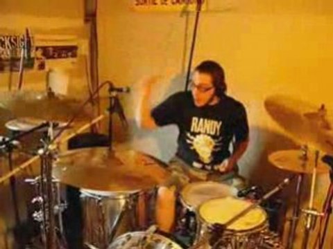 No guts no glory drums session