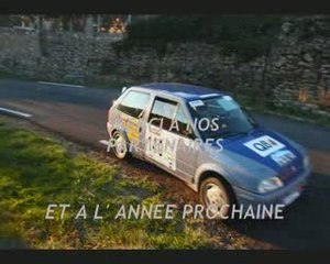 RALLYE DE SARRIANS  BERNARDI / CHASTEL  AX  GTI N1