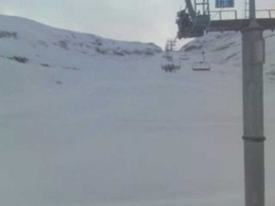 Montée en télésiege à Peyragudes