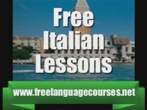 Free Italian Lessons