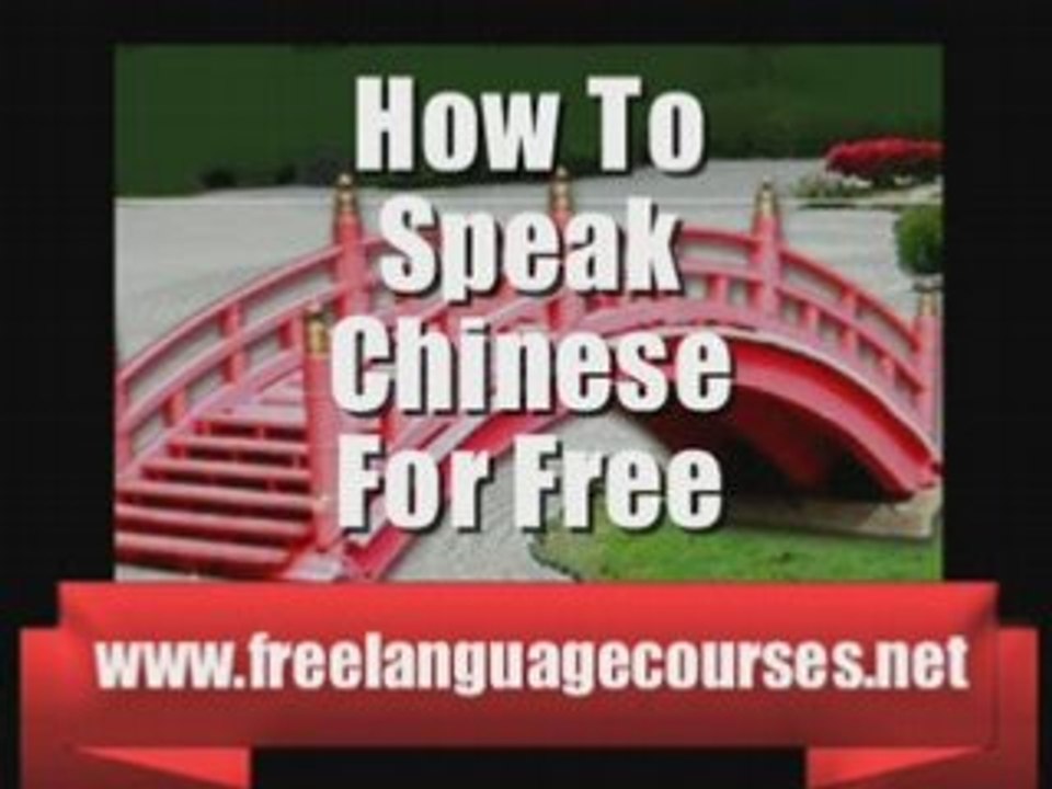 How To Speak Chinese For Free