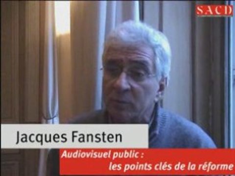 Jacques Fansten (SACD) / réforme de l'audiovisuel public