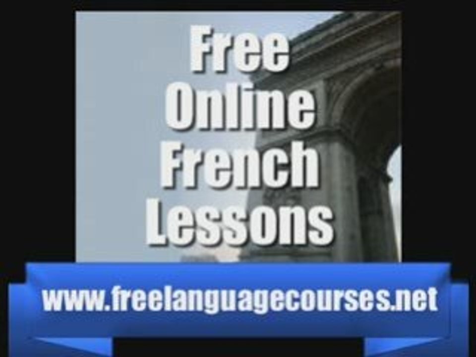 Free Online French Lessons