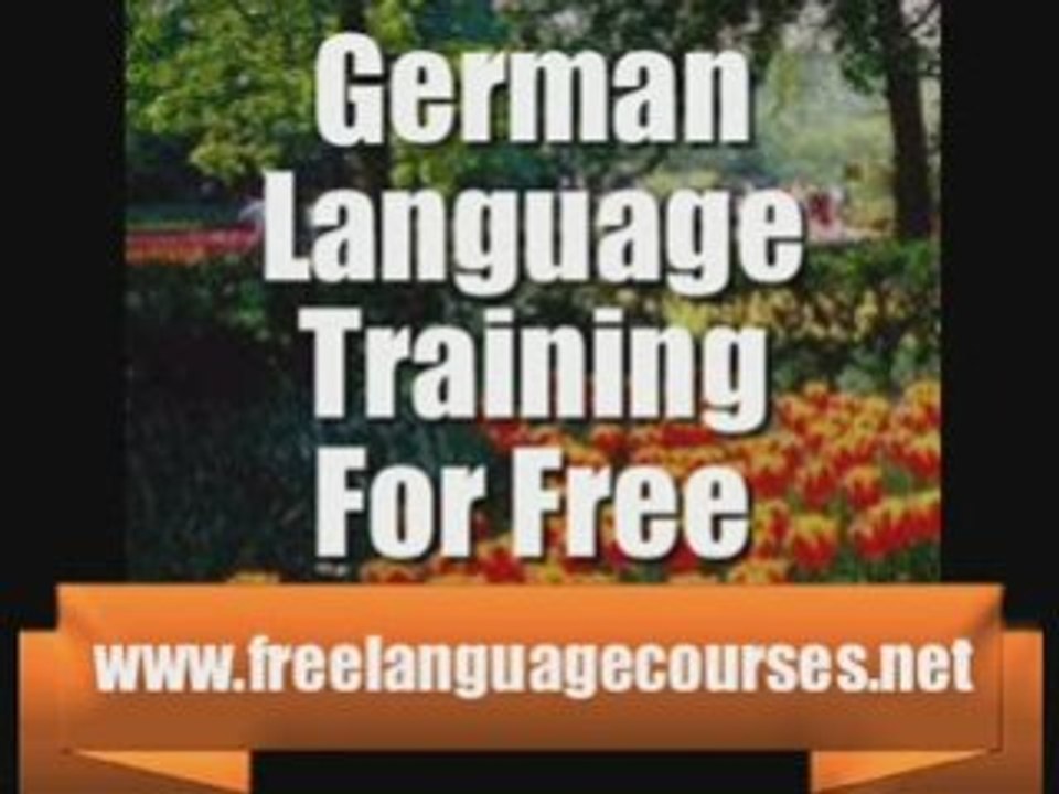 German Language Training For Free