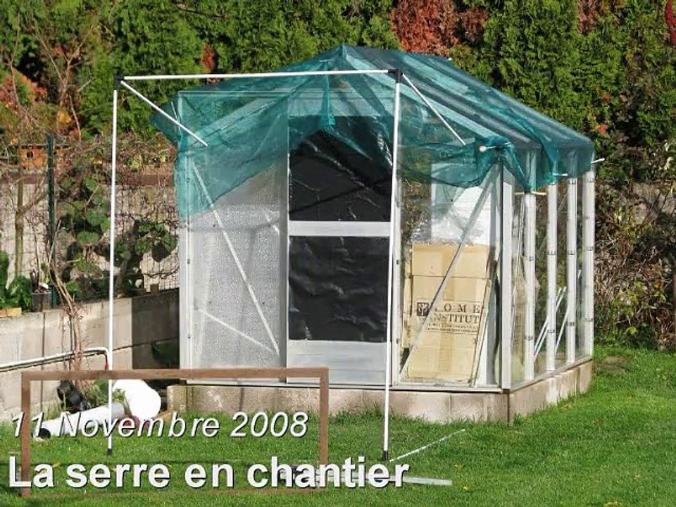 Mise en place de la box dans la serre