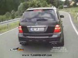 MERCEDES ML 500 mit Tracer Auspuff und 22